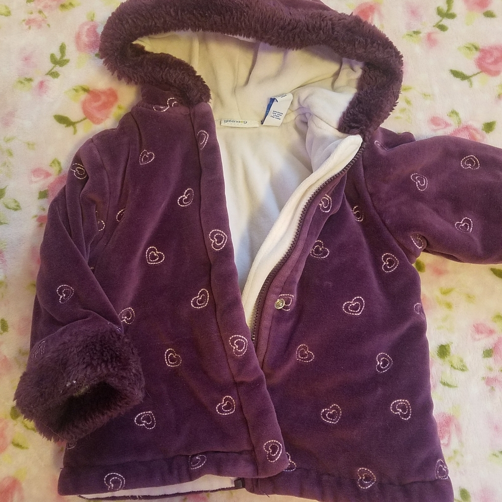 18 month Green Dog coat